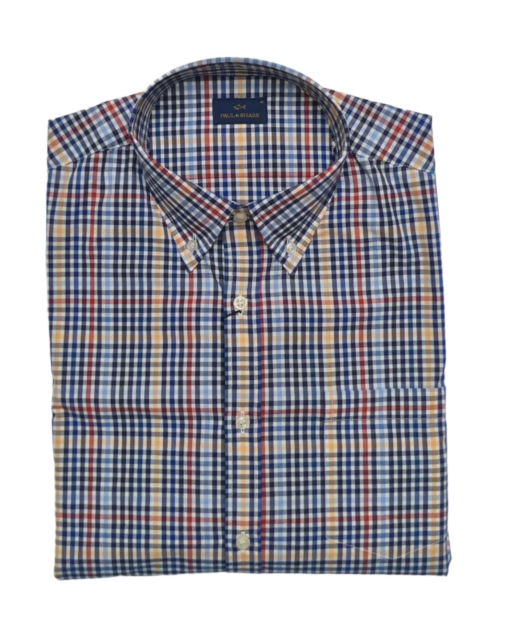 The Paul &amp; Shark Soft Touch Poplin Shirt brings a new level of comfort to your casual wardrobe. Made from high-quality poplin fabric, this shirt offers an exceptionally smooth and soft feel, 