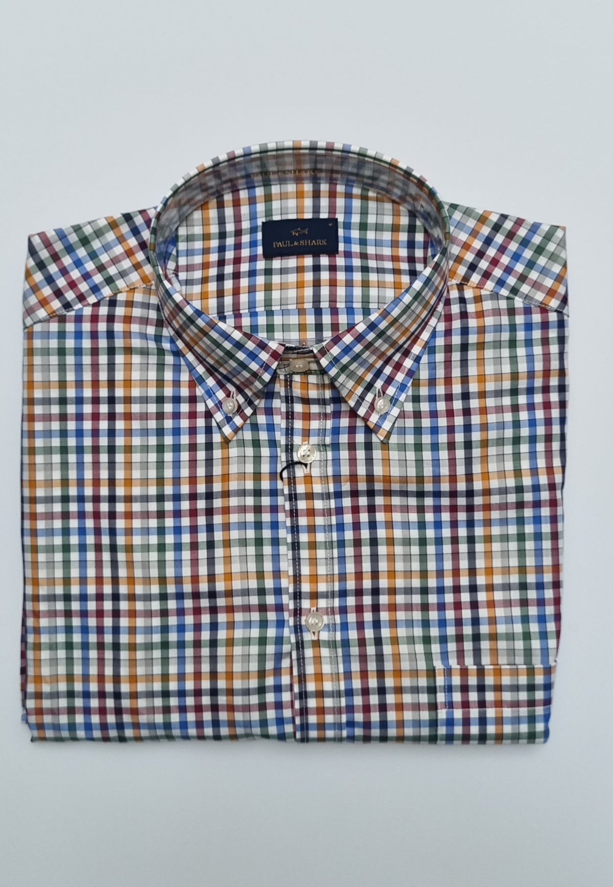 Paul &amp; Shark Cotton Twill Shirt combines timeless design with exceptional craftsmanship. Made from high-quality cotton twill, this shirt offers a soft yet durable feel, making it perfect for everyday wear.