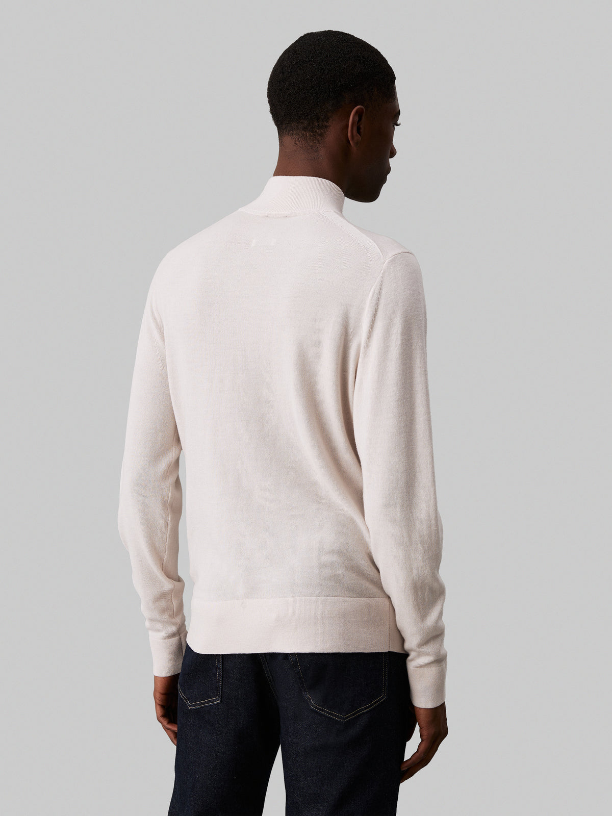 Calvin Klein - merino mock neck