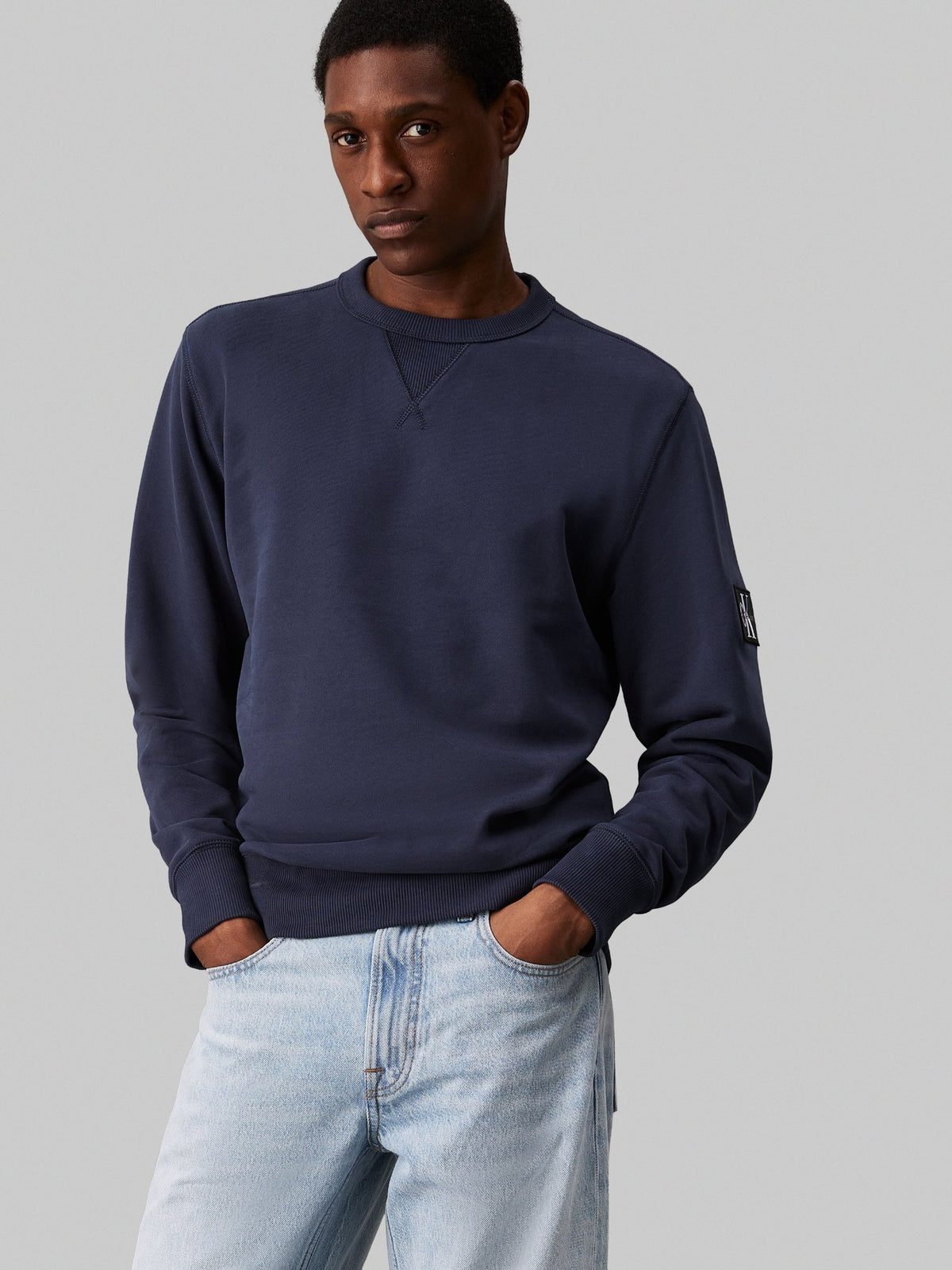 Badge Crew Neck Sweater