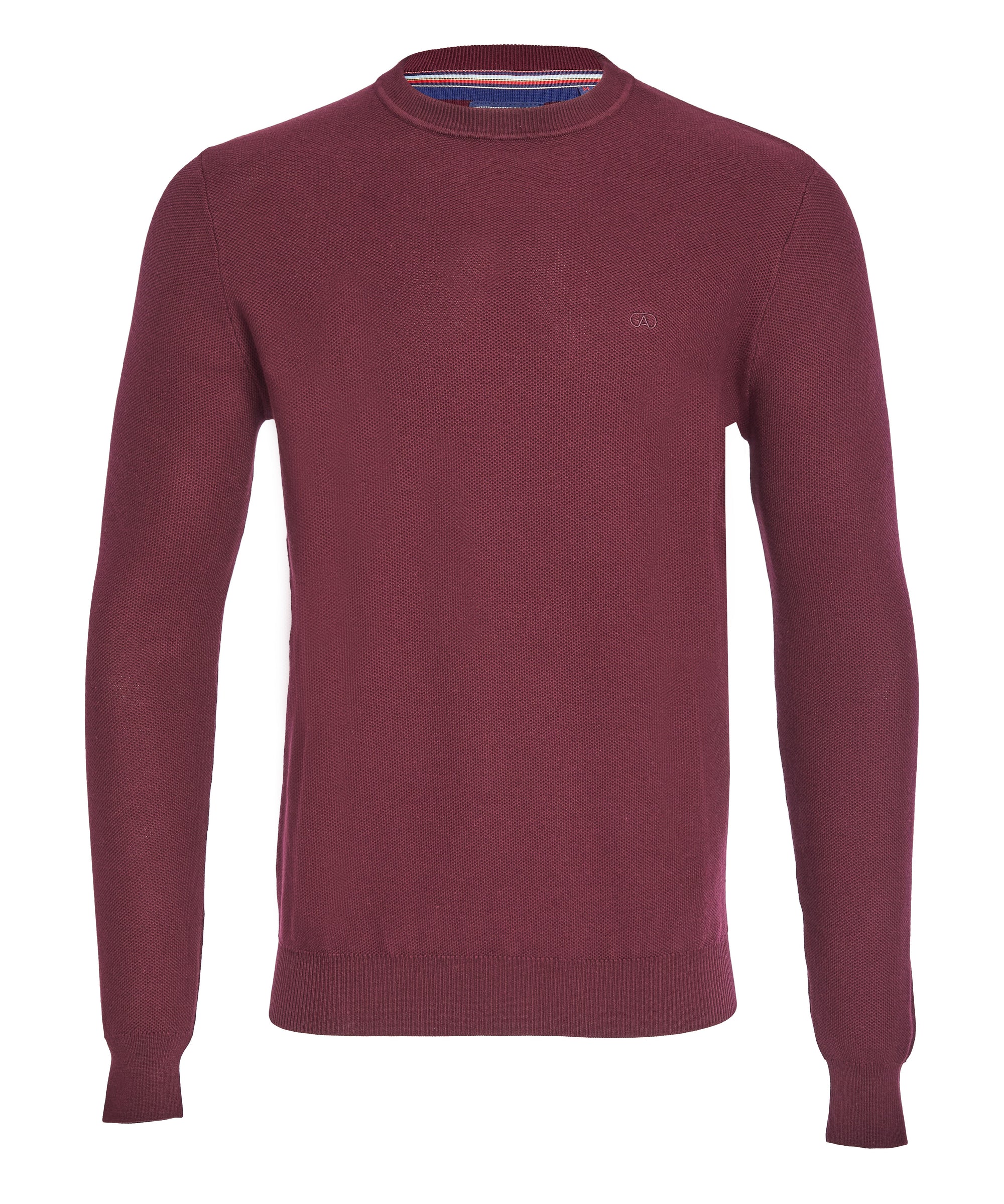 André HOOK Crew Neck Jumper. Soft, comfortable, and versatile, this classic knitwear piece is perfect for layering and year-round wear.