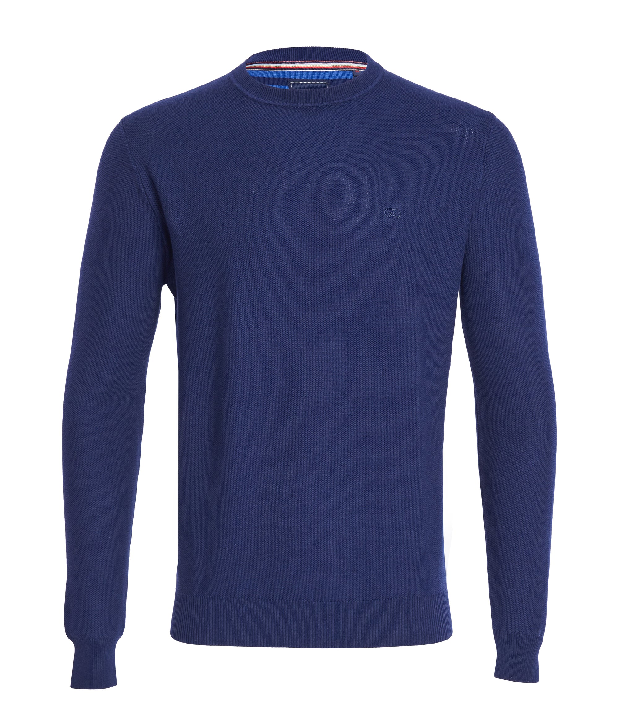 André HOOK Crew Neck Jumper. Soft, comfortable, and versatile, this classic knitwear piece is perfect for layering and year-round wear.