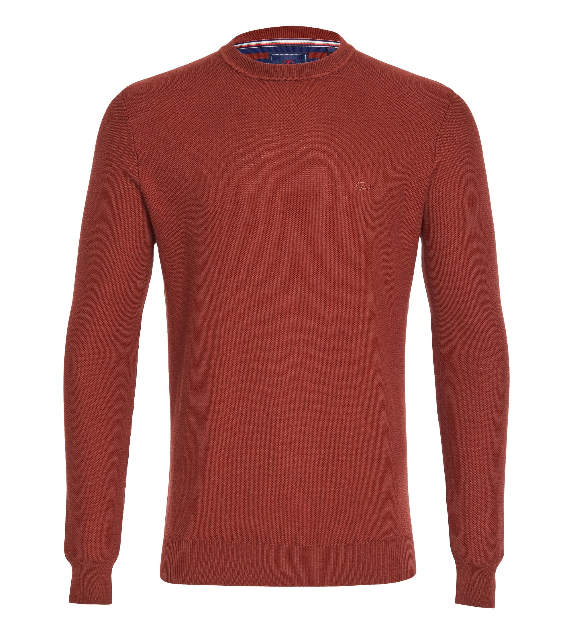 André HOOK Crew Neck Jumper. Soft, comfortable, and versatile, this classic knitwear piece is perfect for layering and year-round wear.