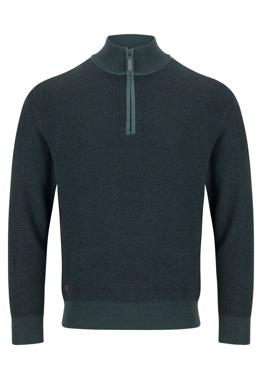 Sixth Sense Stanley Half Zip Sweater combines classic style with modern functionality, making it an essential addition to your knitwear collection.