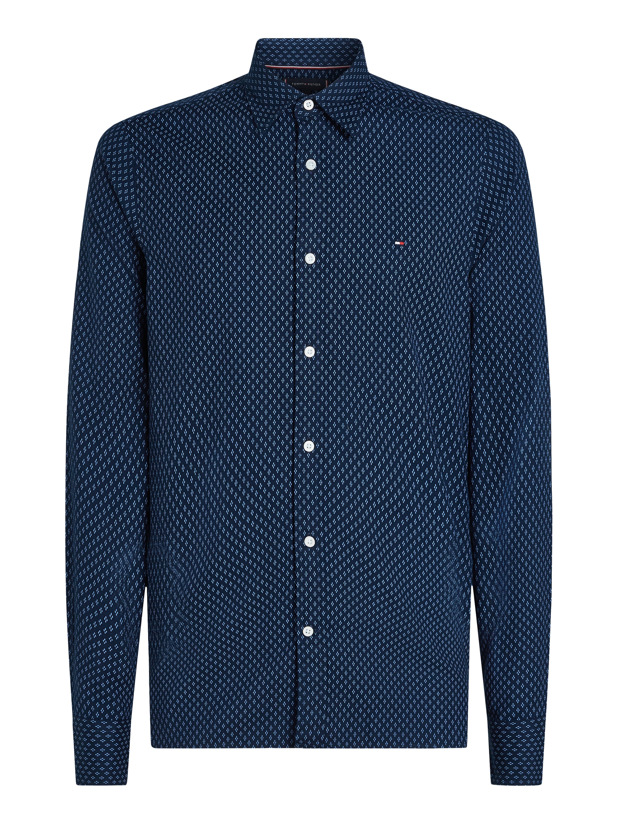 Tommy Hilfiger - Brushed Print SF Shirt , casual shirts 