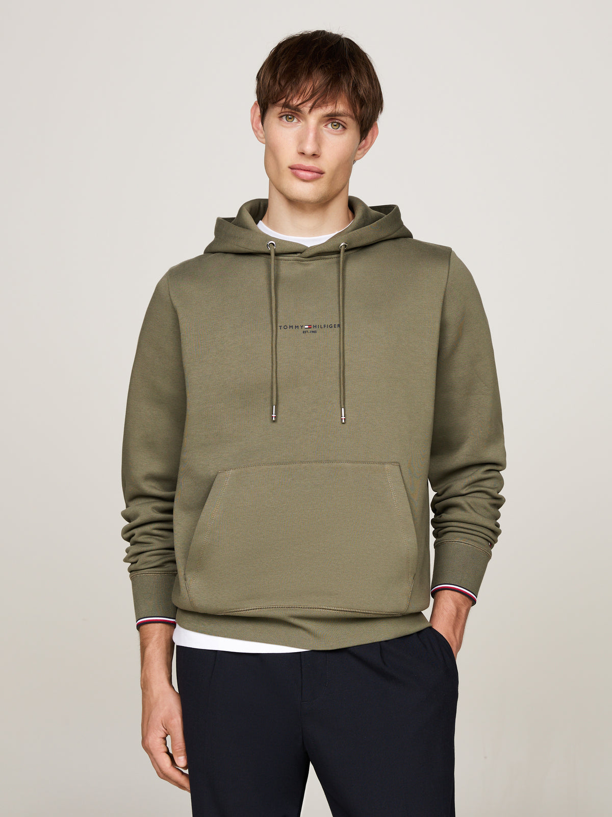 Tommy Hilfiger Logo Tipped Hoody