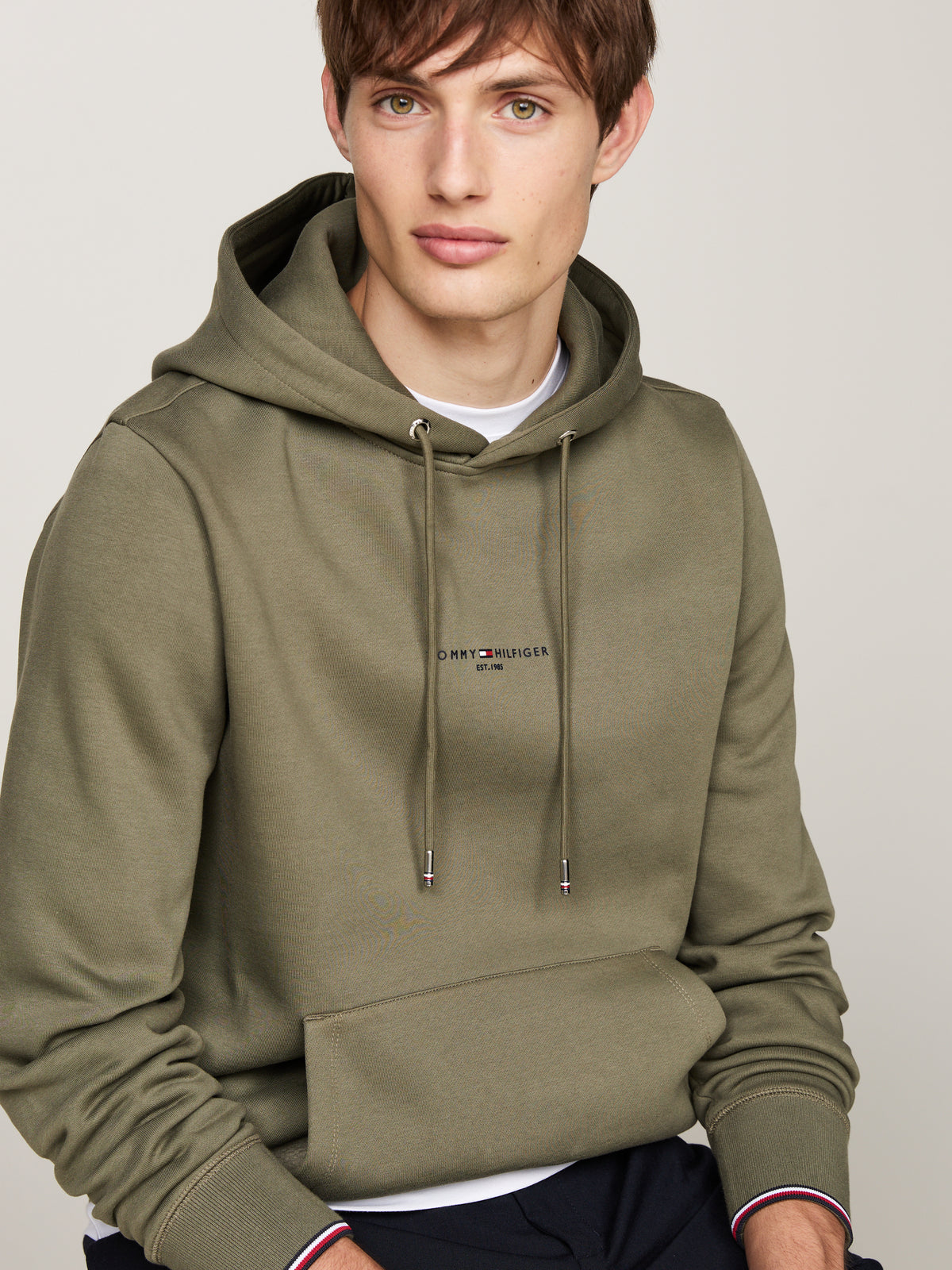 Tommy Hilfiger Logo Tipped Hoody