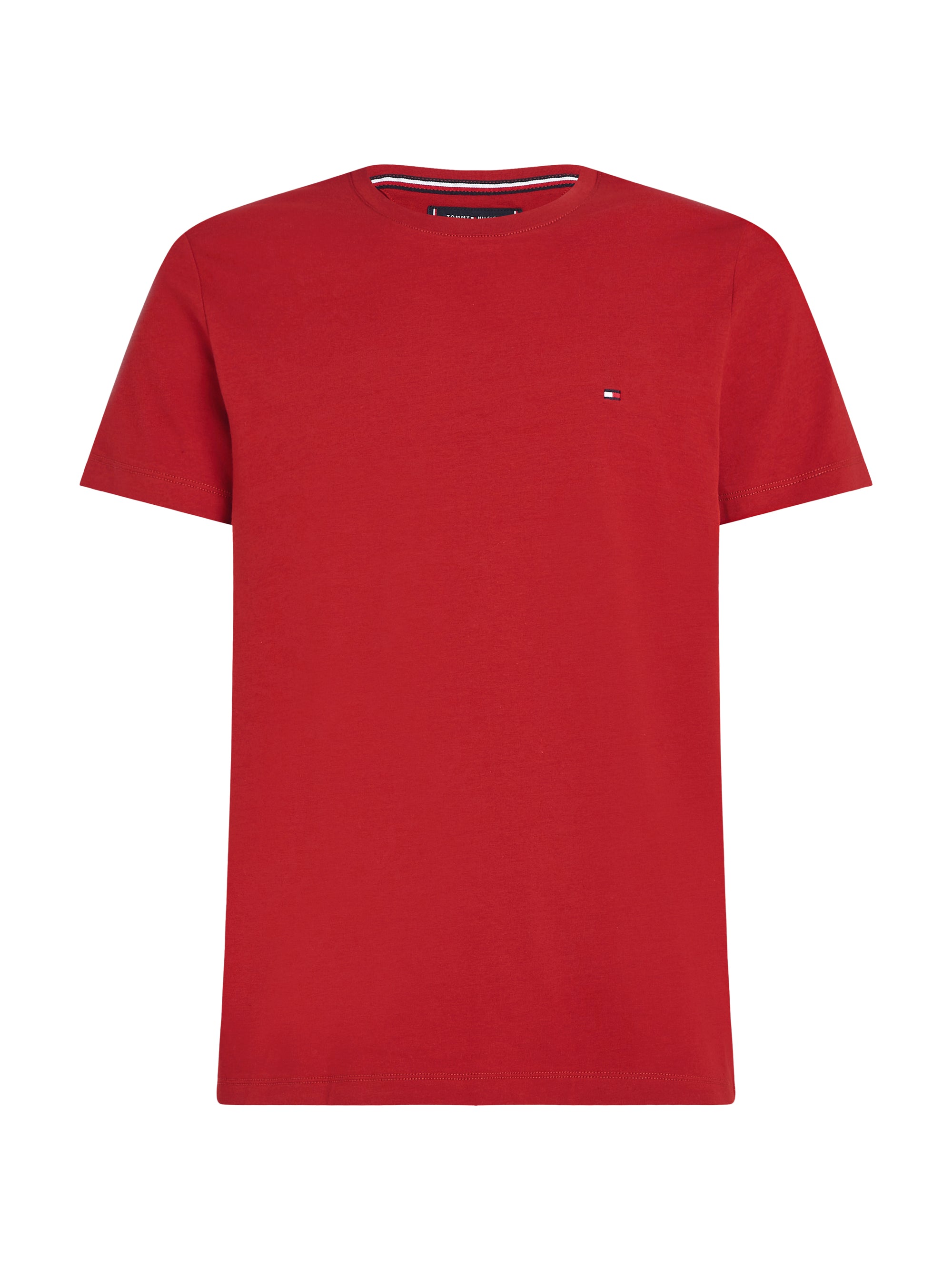 Tommy Hilfiger Stretch Slim Fit Tee - Red