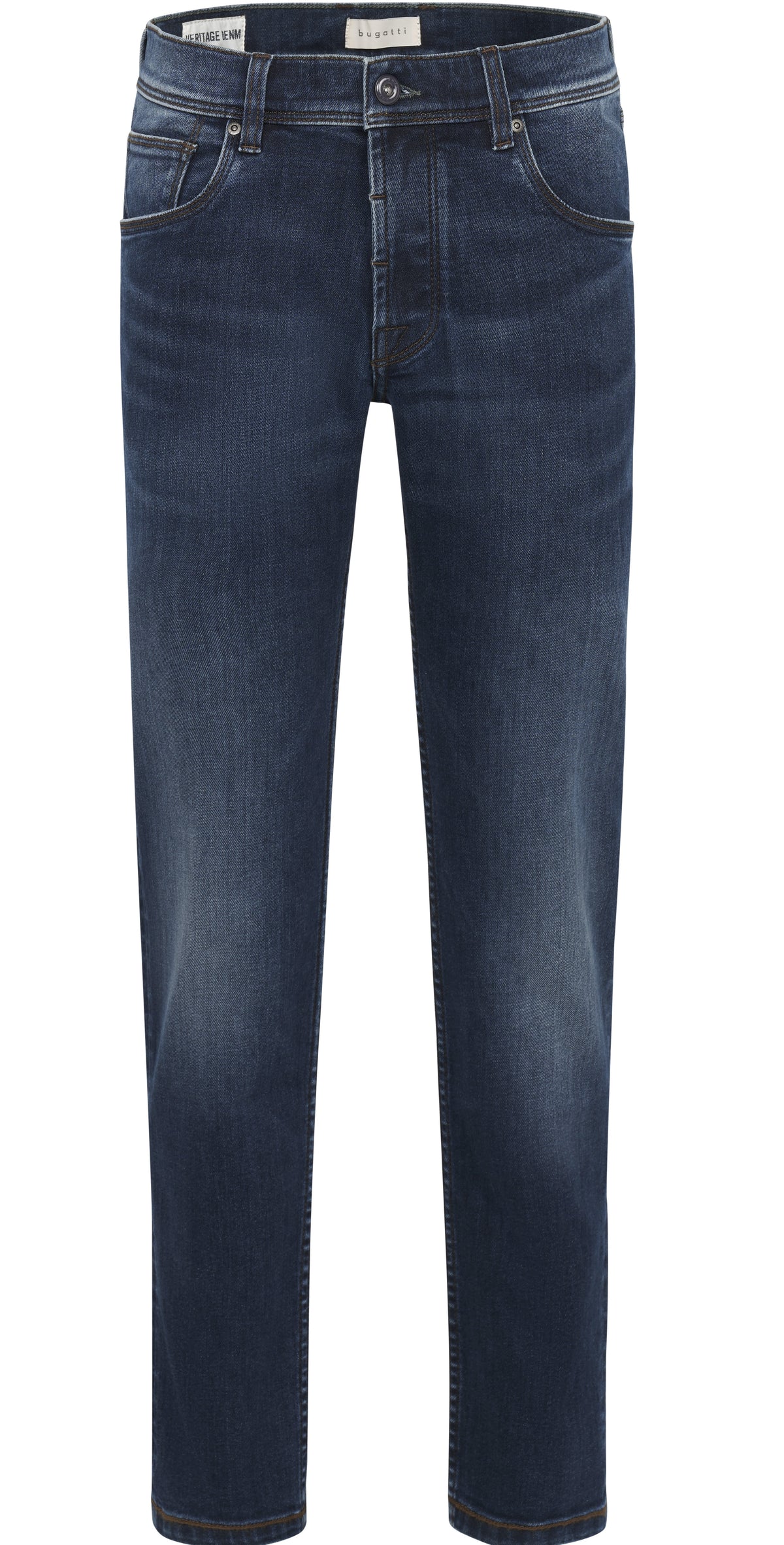 Bugatti Slim Fit Jean combines modern style with everyday comfort, making it an essential piece for any casual wardrobe. Crafted from premium denim, these jeans feature a sleek, slim fit that offers a contemporary silhouette while ensuring ease of movement. Perfect for dressing up or down, these jeans are a versatile option that pairs effortlessly with t-shirts, shirts, or jackets for a polished yet relaxed look.