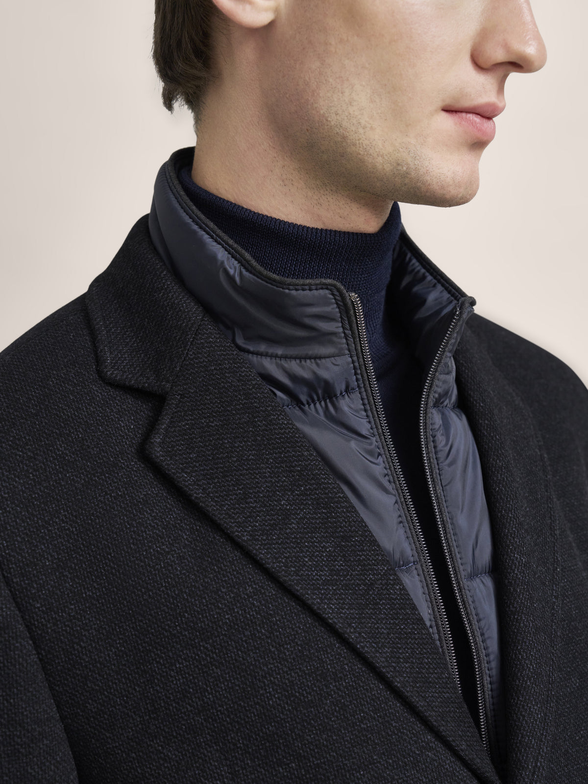 Bugatti Wool Overcoat is a luxurious blend of warmth and sophistication, perfect for elevating your outerwear collection. Constructed from premium wool, this overcoat provides comfort and insulation