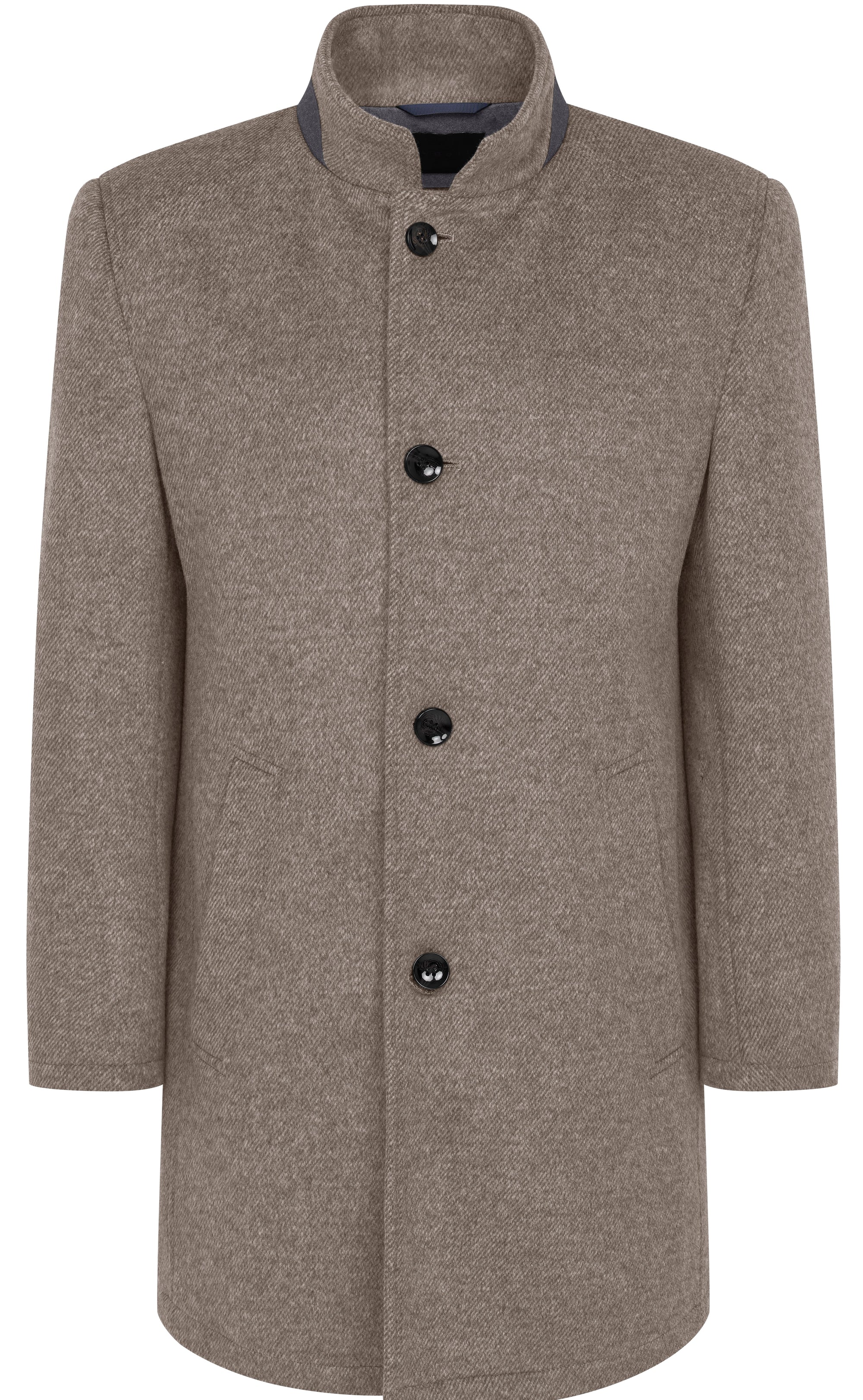 Bugatti Wool Overcoat brings timeless sophistication to your outerwear collection. Made from premium wool, this overcoat provides warmth and elegance, perfect for colder weather