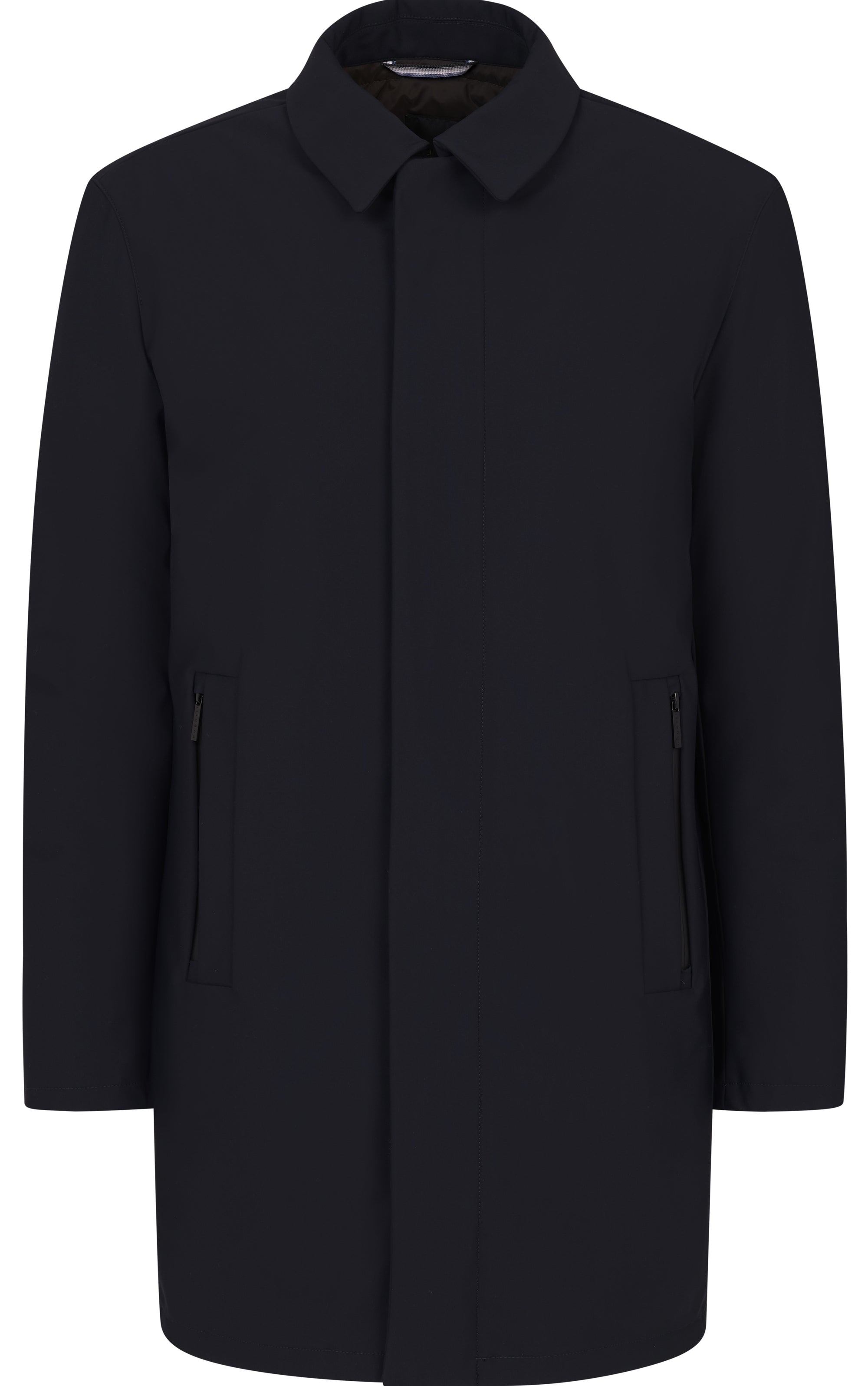 Bugatti Wool Overcoat is a luxurious blend of warmth and sophistication, perfect for elevating your outerwear collection. Constructed from premium wool, this overcoat provides comfort and insulation,