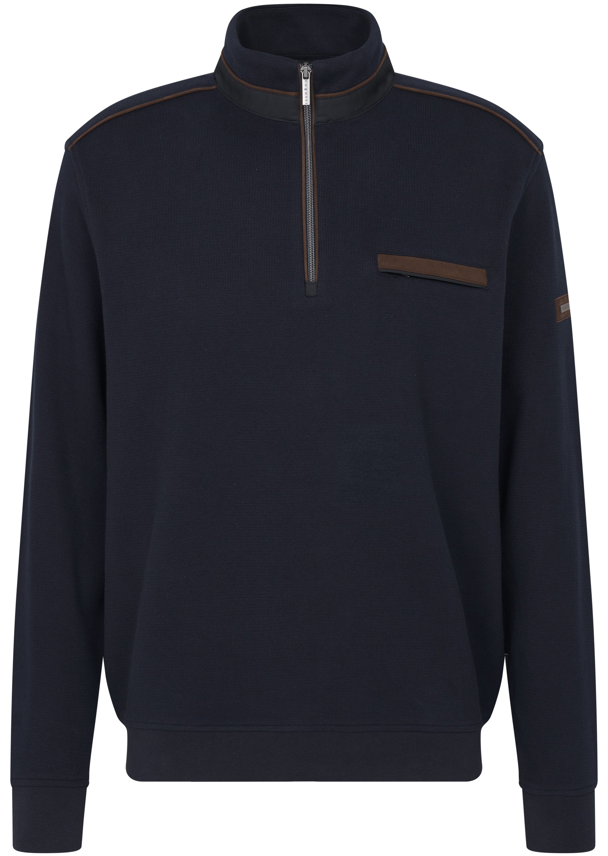 Bugatti - 1/4 Zip with Pocket