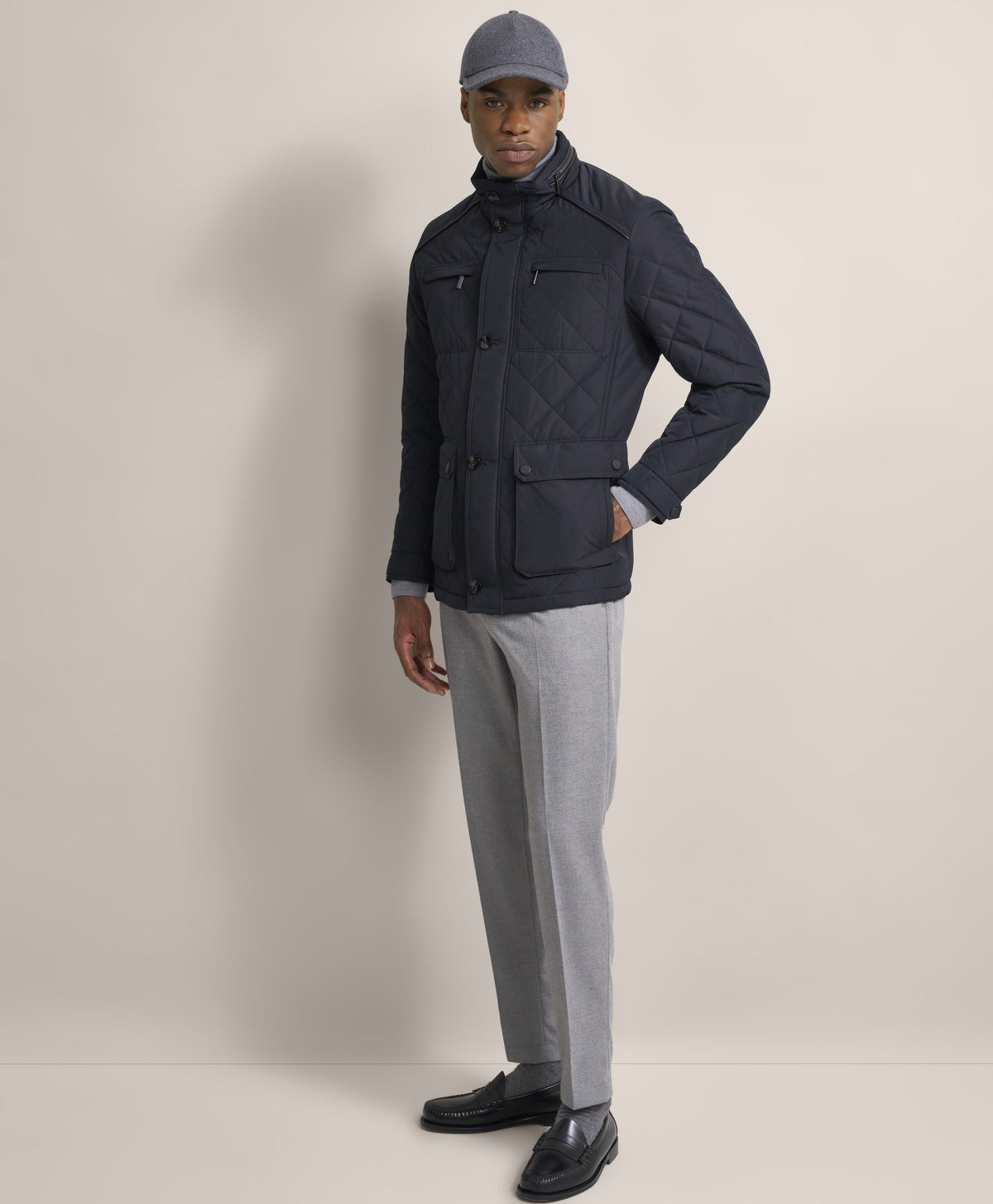 The Bugatti Casual Jacket is a versatile and a stylish choice. Crafted from durable, high-quality materials, this jacket offers comfort, warmth, and a sleek, modern design. 