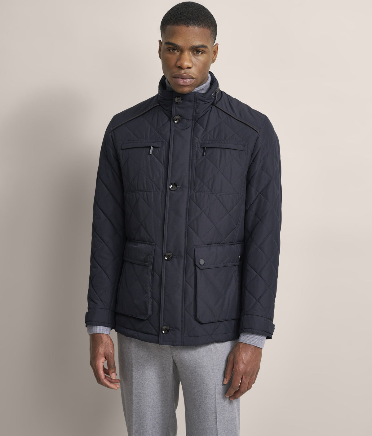 The Bugatti Casual Jacket is a versatile and a stylish choice. Crafted from durable, high-quality materials, this jacket offers comfort, warmth, and a sleek, modern design. 