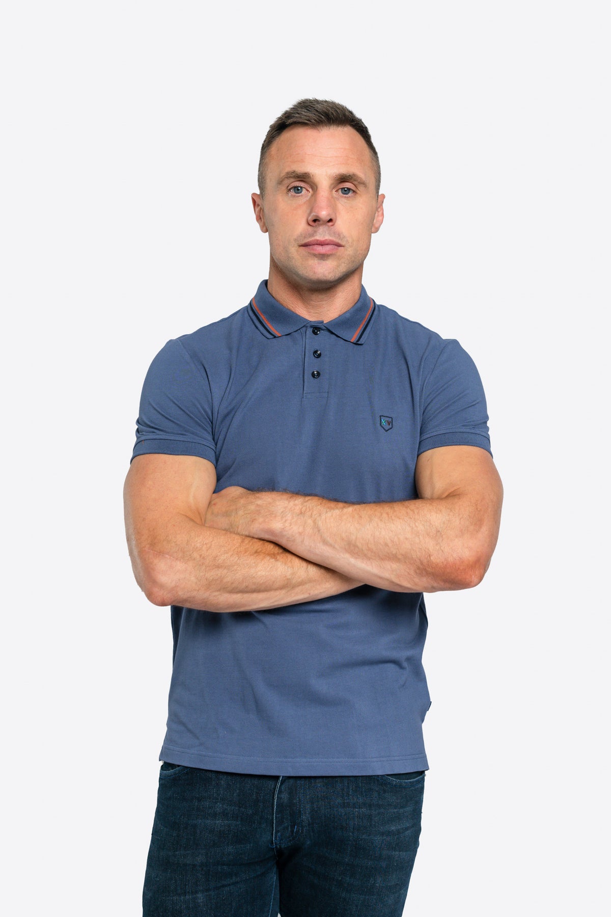 The XV Kings Invincible Polo Shirt delivers a blend of contemporary style and everyday comfort, making it a versatile choice for casual and smart-casual wear. Made from premium, breathable fabric, this polo shirt ensures all-day comfort while maintaining a modern fit. Featuring signature XV Kings detailing, it’s perfect for pairing with jeans, chinos, or shorts, adding a polished touch to your wardrobe.